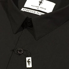 Load image into Gallery viewer, Father Sons Super Slim Stretch Classic Black - FS100