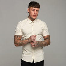 Load image into Gallery viewer, Father Sons Super Slim Stretch Classic Sand Short Sleeve - FS239