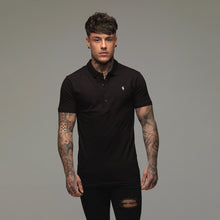 Load image into Gallery viewer, Father Sons Classic Black Polo Shirt - FSH041