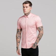 Load image into Gallery viewer, Father Sons Super Slim Luxe Ultra Stretch Pink Short Sleeve - FS390