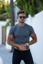Load image into Gallery viewer, Father Sons Classic Dark Grey Crew with Silver Metal Emblem Decal FSH453 (PRE ORDER / DISPATCH DATE 10TH JULY)