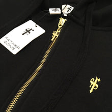 Load image into Gallery viewer, Father Sons Black &amp; Gold Hoodie - FSH093
