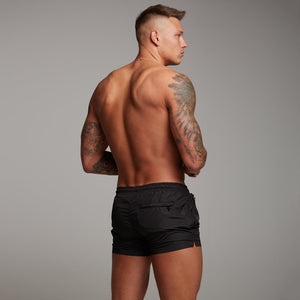 Father Sons Black Swim Shorts - FSH152