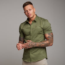 Load image into Gallery viewer, Father Sons Super Slim Luxe Ultra Stretch Classic Khaki Short Sleeve -  FS338
