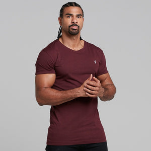 Father Sons Burgundy Bamboo Crew - FSH225