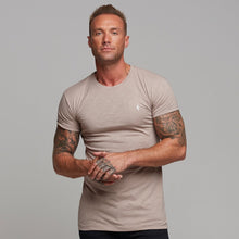 Load image into Gallery viewer, Father Sons Taupe Slub Crew - FSH261
